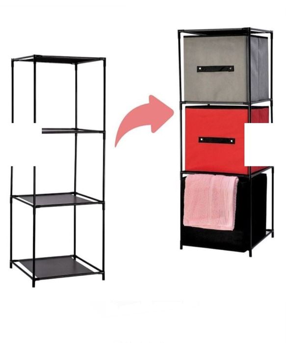 Cuier hol Etajera ușoară multifuncțională, noua, trimit oriunde