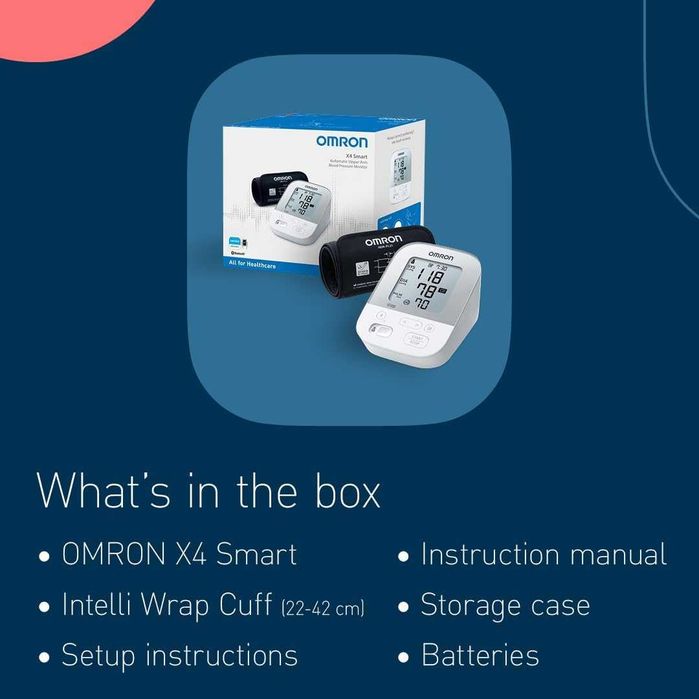 Автоматичен апарат за кръвно налягане Omron X4 Smart