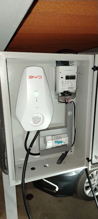 Электромобил зарядка установка 100$