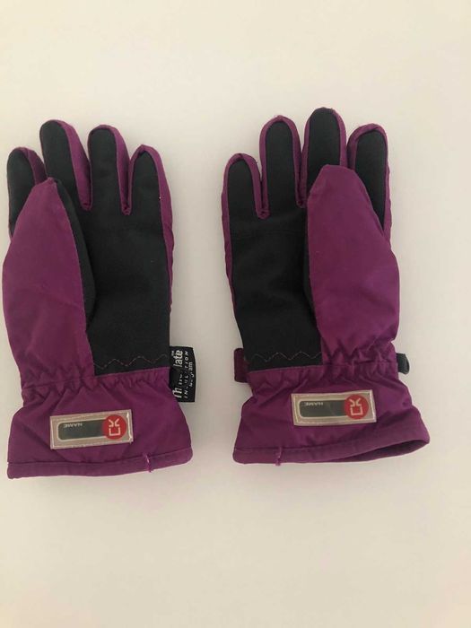 Детски лилави зимни ръкавици