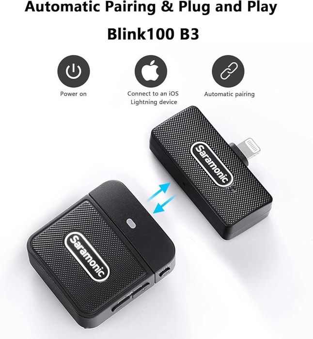 СКИДКА! Микрофон петличка - Saramonic Blink100 B3 новый