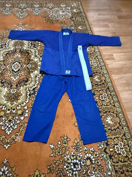 Кимано Adidas синий цвет