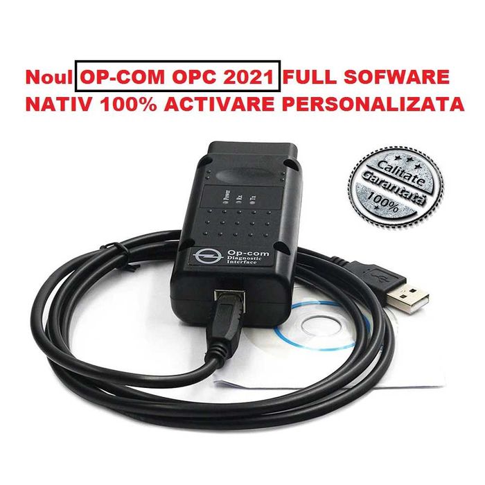 Op Com 2022 ULTIMA VERSIUNE !!! Interfata, Tester, Diagnoza Opel NATIV