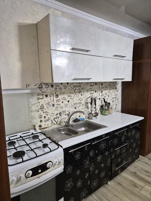 Двухкомнатная кухня студия