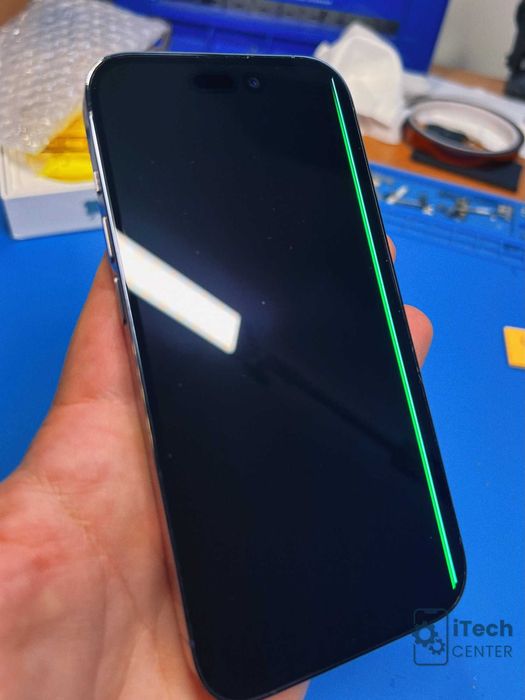 Оригинален дисплей за iPhone 14 PRO, със забележка!