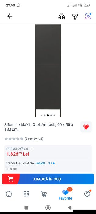 Dressing Vidaxl Kika Ikea Mobexpert The Home Dulap Sifonier Jumbo Lux