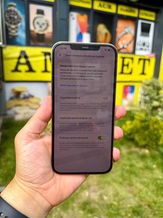iPhone 12 Pro Max / 256GB / Gold - Impecabil