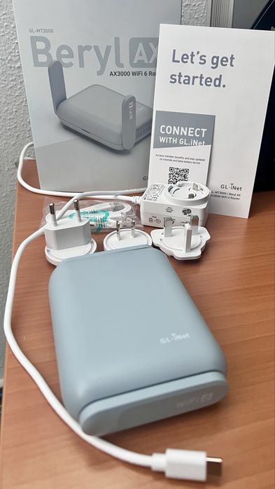 Router portabil GL.iNet Beryl AX (GL-MT3000) Wi-Fi 6 Bucuresti Sectorul ...