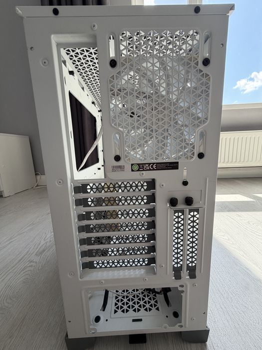 Корпус Corsair 4000D Airflow White + 3x DeepCool ARGB