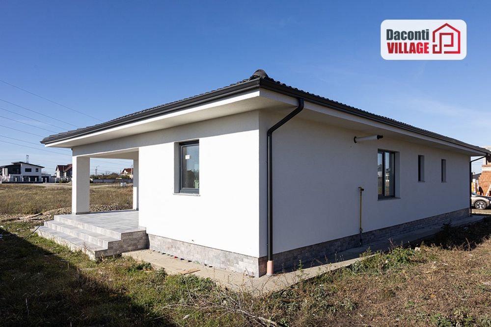 Casa Noua-Oradea-Cheriu-Daconti Village 1-GAZ-Canalizare-SPUMA 15 cm