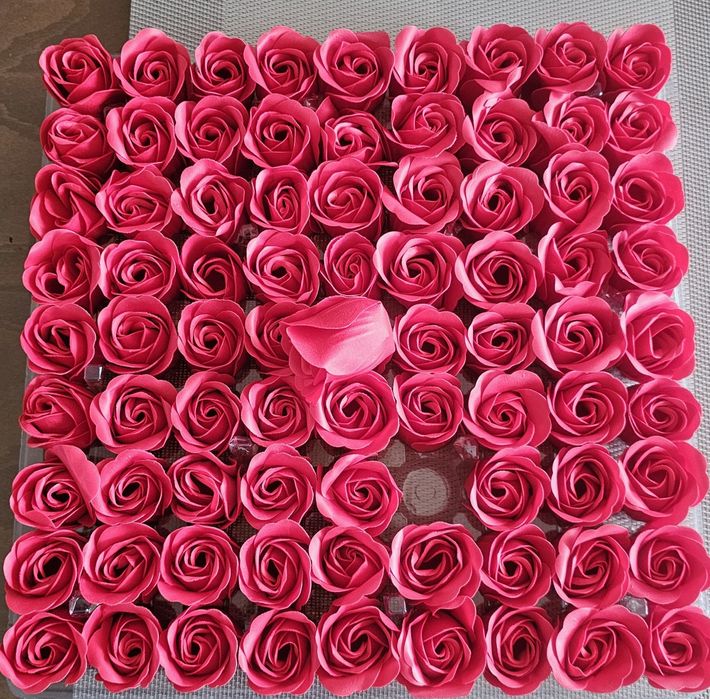 Сапунены рози, рози от сапун.