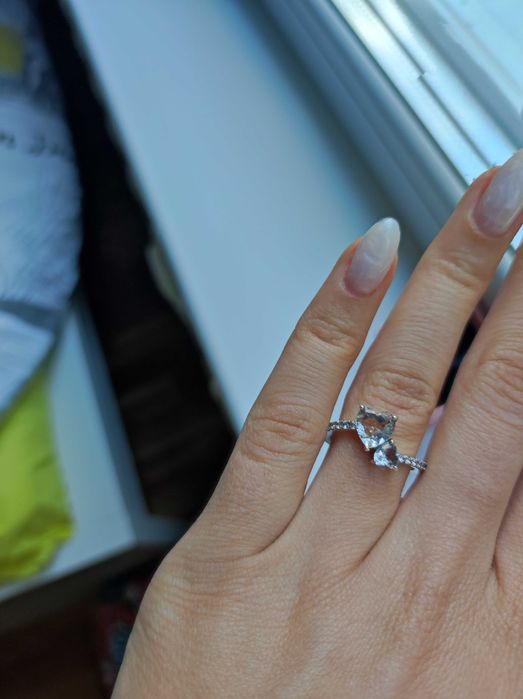 Пръстен две сърца на Пандора