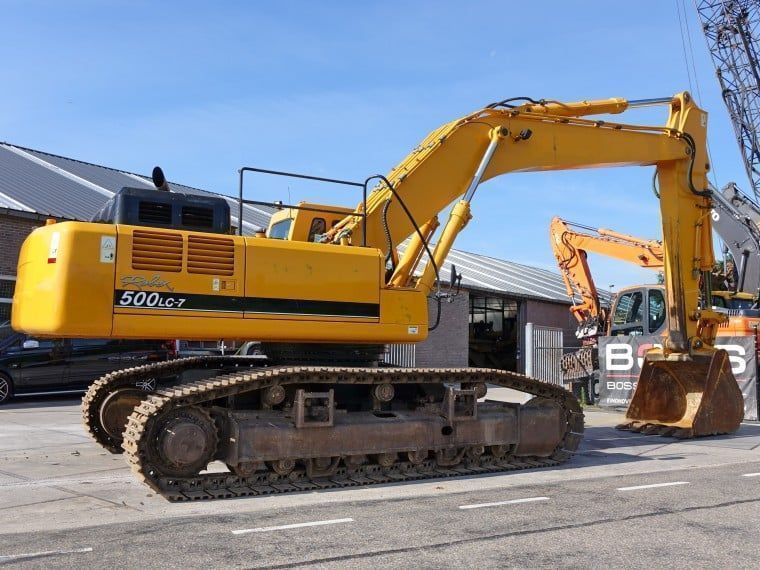 Dezmembrez excavator pe șenile Hyundai R500LC, R450LC, R520LC – piese