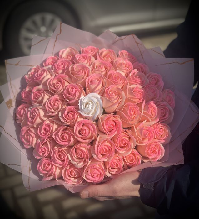 Buchete trandafiri sapun brasov