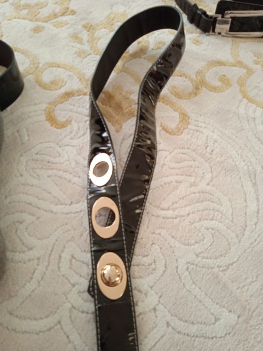 Ремни лакированные