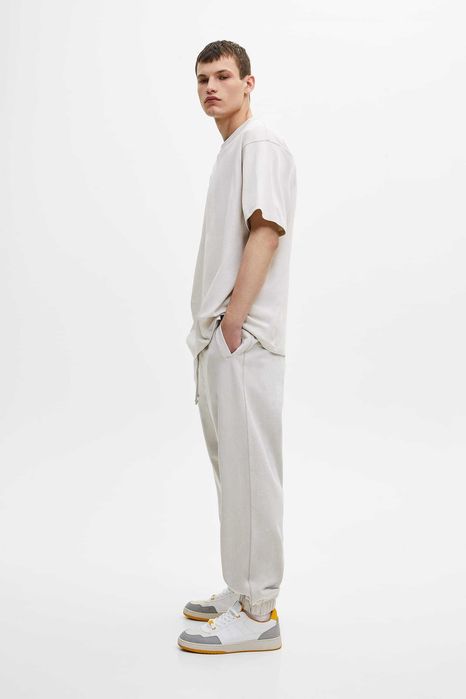 Pull & Bear широк свободен спортен джогър панталон долнище анцуг