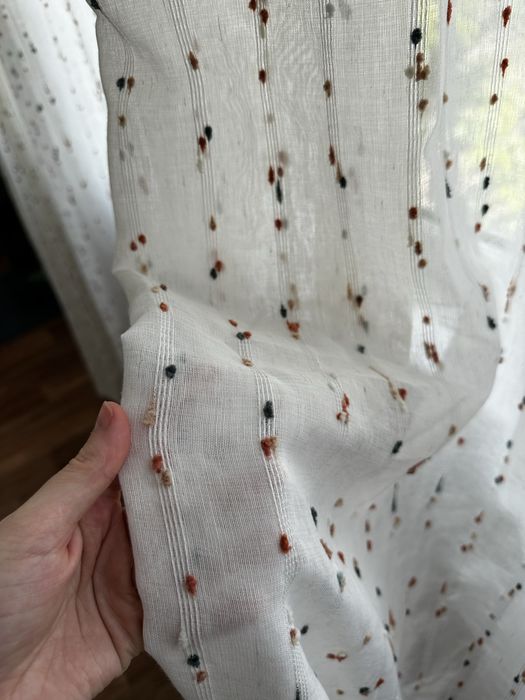 Тюль из льна  270*300