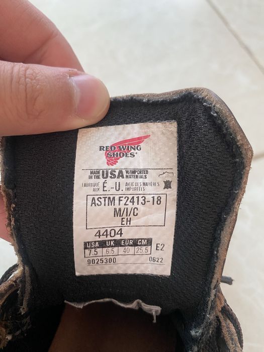 Спец ботинки red wing