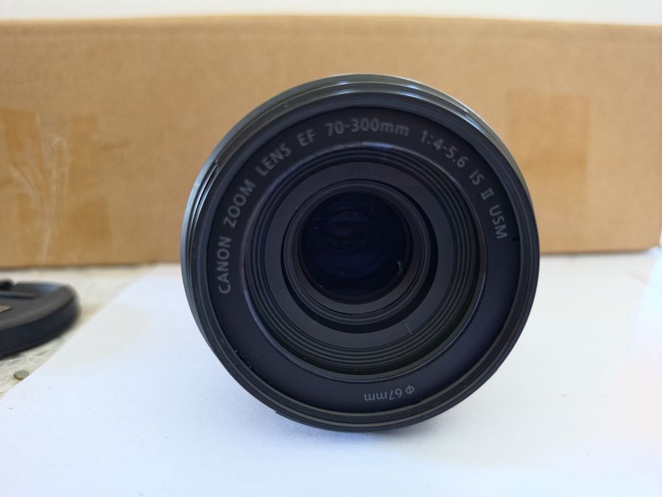 Obiective Canon 24-70mm f/4 și 70-300mm. Stabilire obiectiv nano Canon.