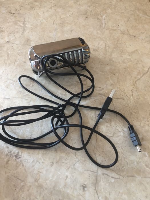 Микрофон Samson Meteor Mic серебристый