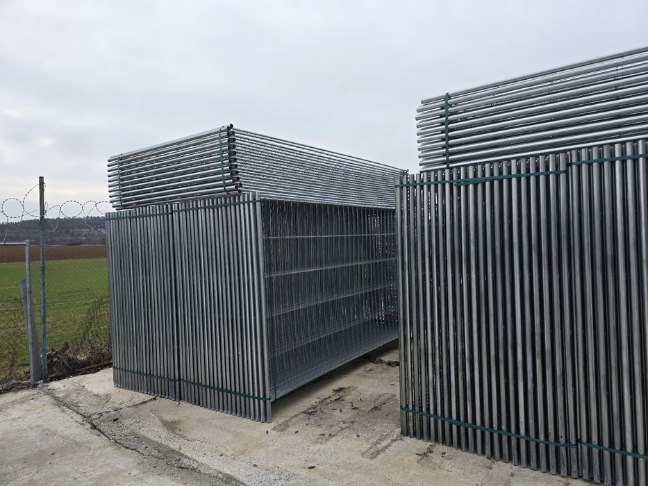 Мобилна ограда за строителни обекти