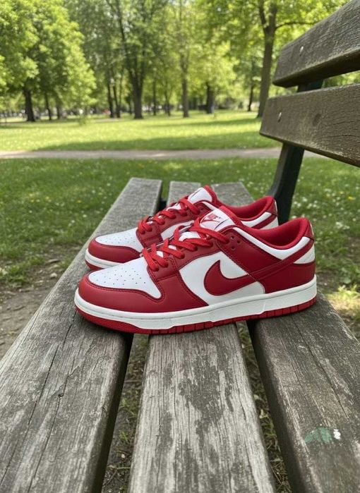 Adidasi Nike Dunk Red - Adidasi Fete Baieti - Verificare colet