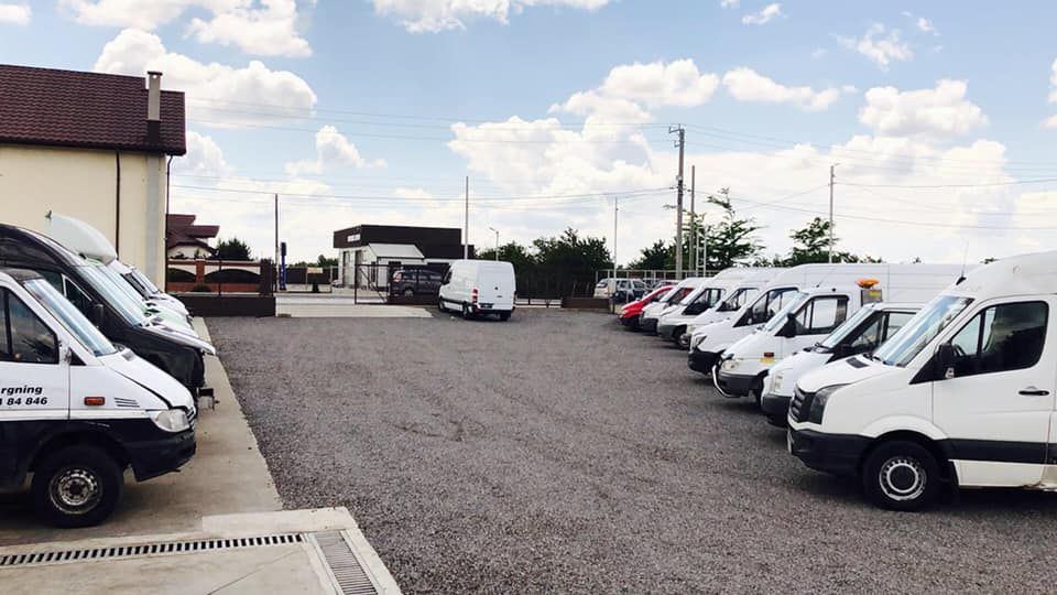 Parte fata Volkswagen Crafter Facelift volan normal