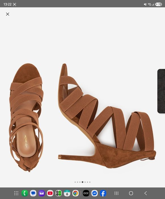 Дамски сандали Deezee Camel 38 номер НОВИ