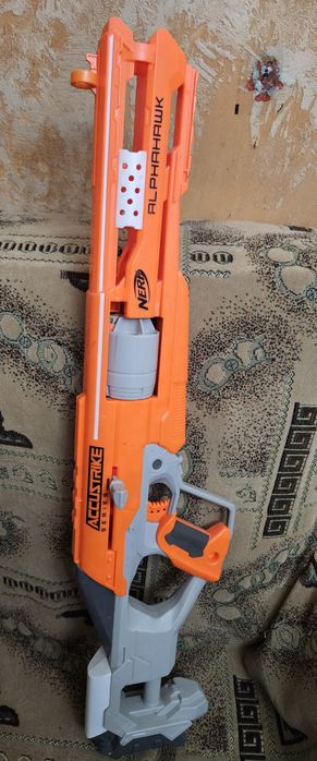 Nerf accustrike Swingfield cycloneshork