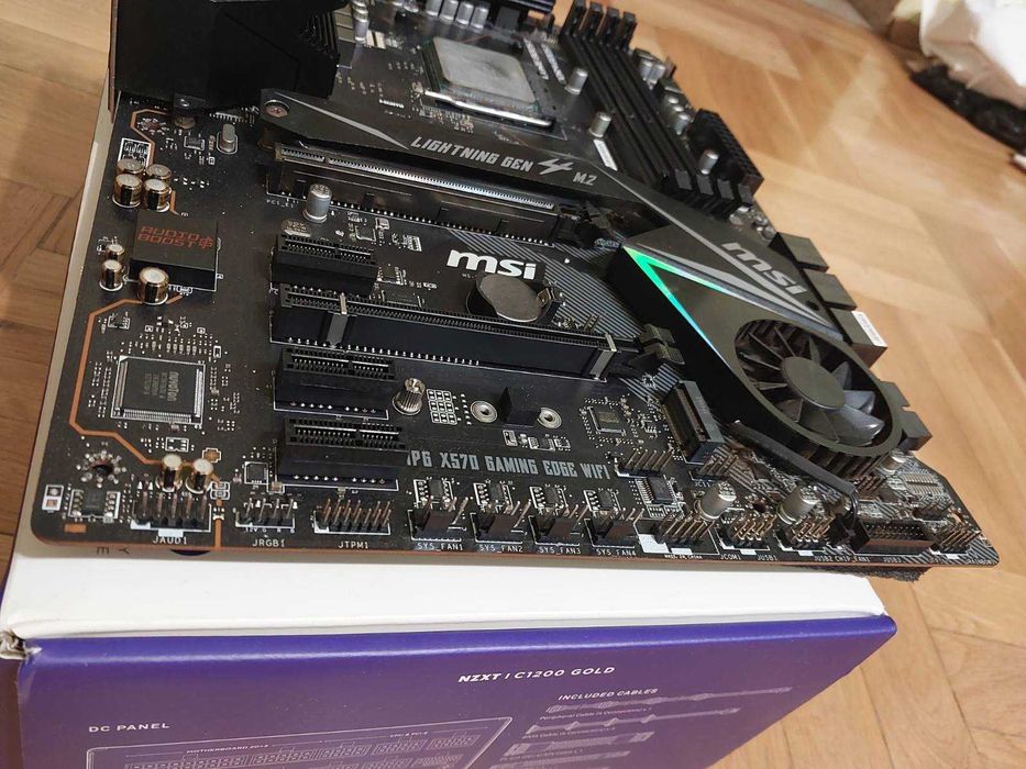 AMD Ryzen 9 5900X + MSI X570 Gaming Edge Wi-Fi