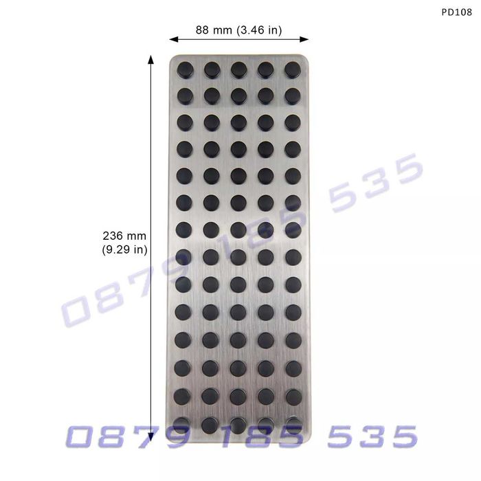 Тунинг педал почиващ крак Mercedes A B C E S GLC мерцедес