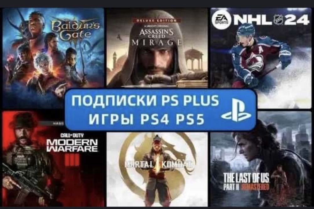 Игры для Ps4/Ps5 (установка игры пс4/пс5)