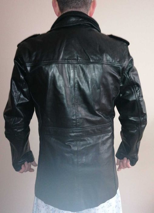 Geaca  din piele de bivol barbateasca