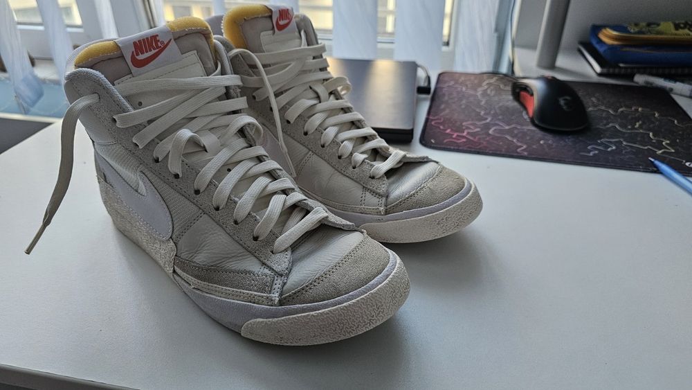 NIKE BLAZER MID Pro Club DQ7673-003 Бял
