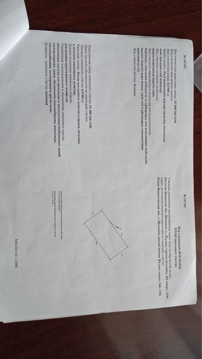 Земельный участок сатылады