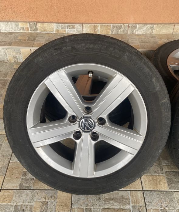 Jante R16 originale Vw Anvelope 205/55 Michelin