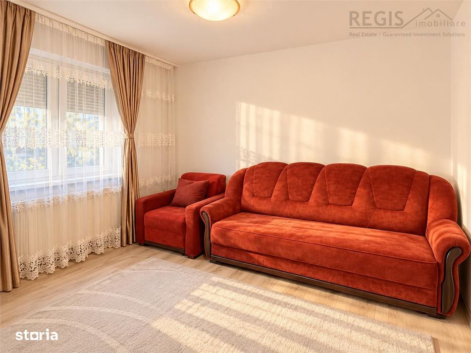 Apartament 2 camere, parter, renovat-zona Noua