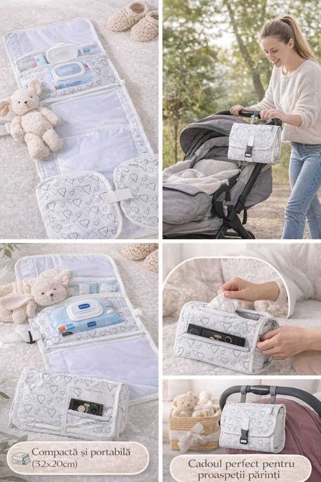 Salteluta pentru schimbat scutece bebeluși