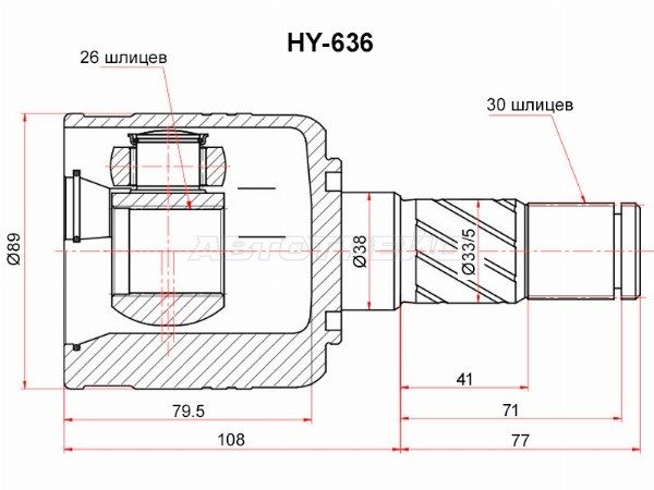 Шрус Kia Sorento