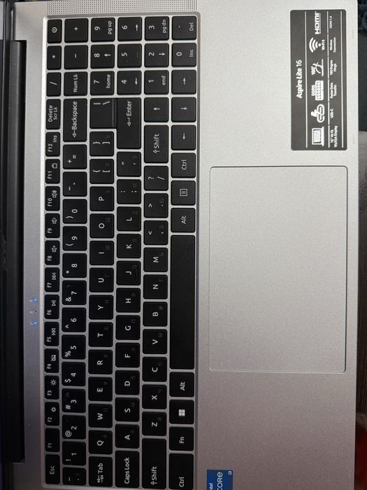 Ноутбук laptop acer aspire 16