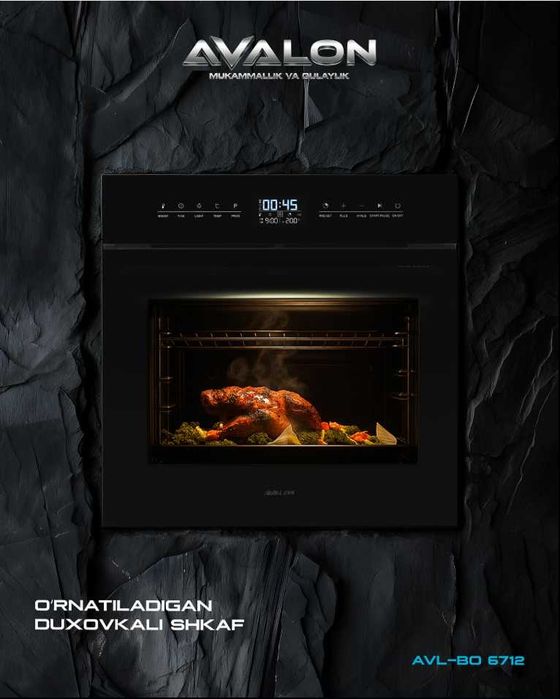 Духовой шкаф АВАЛОН! АРЗОН! Ўрнатиладиган духовкали шкаф AVALON! Arzon