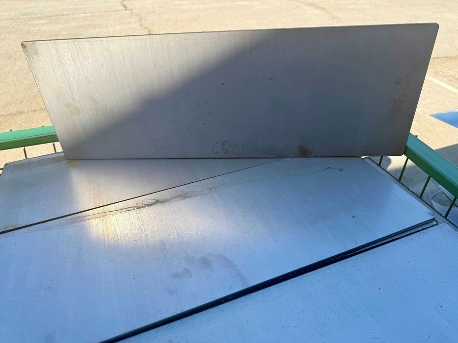 Plăci INOX 316 6mm | tablă inox | trepte | cuve | confecții metalice | 200 buc disponibile