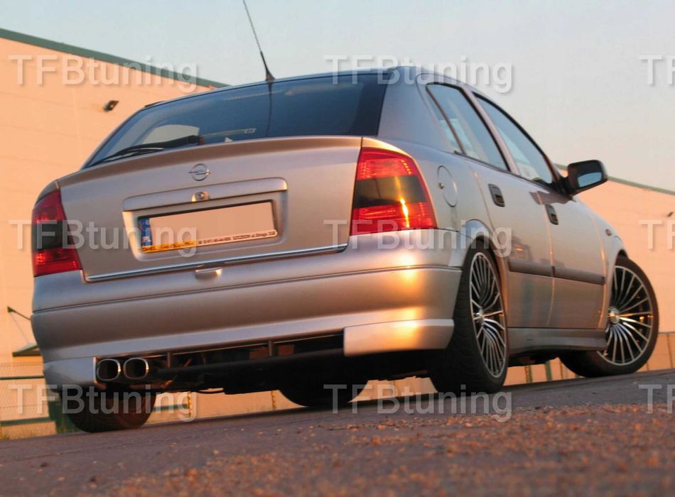 Prelungire bara spate fusta spoiler lip OPEL ASTRA G HB OPC