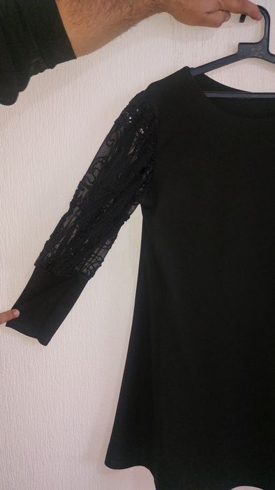 Черна официална рокля