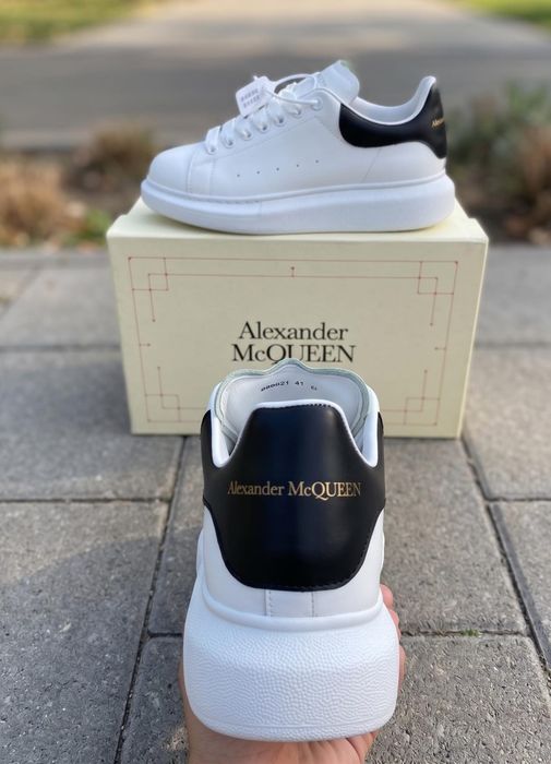 Adidasi Alexander Mcqueen Alb Full Box