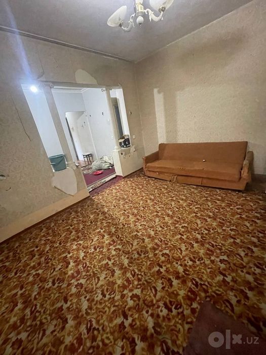 Аренда 2 комнатная квартира Сергели 8 1 этаж Хокимият