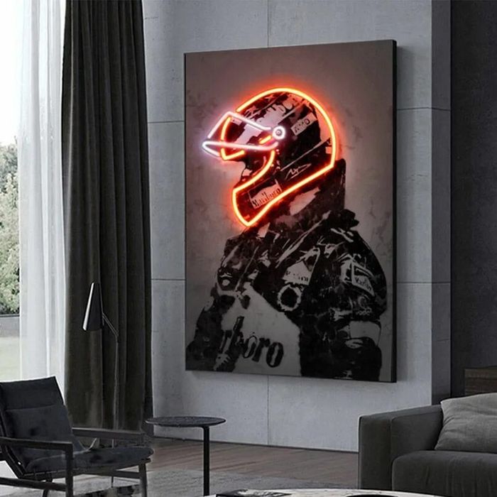 Стильные картины с неоном