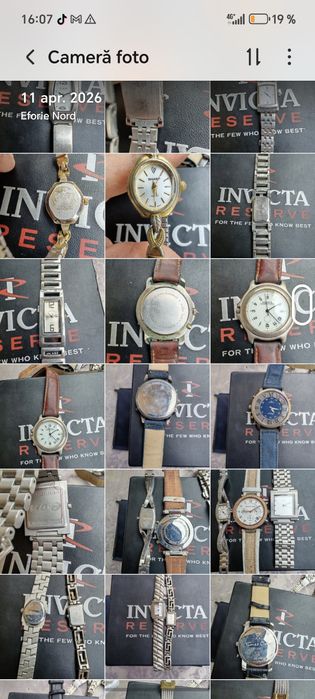 Ceasuri de dama și bărbați 50 de lei bucata