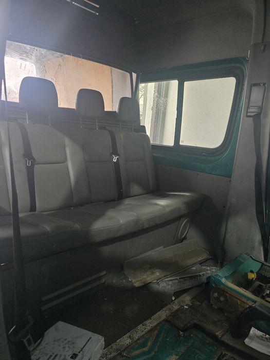 Interior complet mercedes sprinter wolkswagen crafter 6+1 perete despă