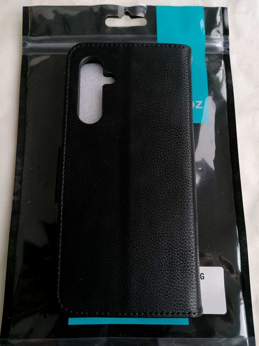 Vand husa piele,neagra,tip carte,pt. Samsung Galaxy A54 5G,noua!